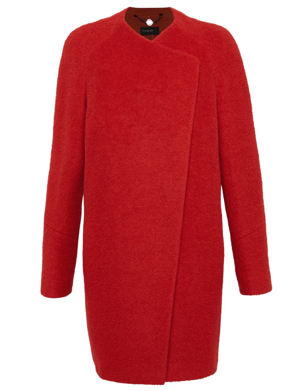 Bouclé Coat with Wool 4 of 10