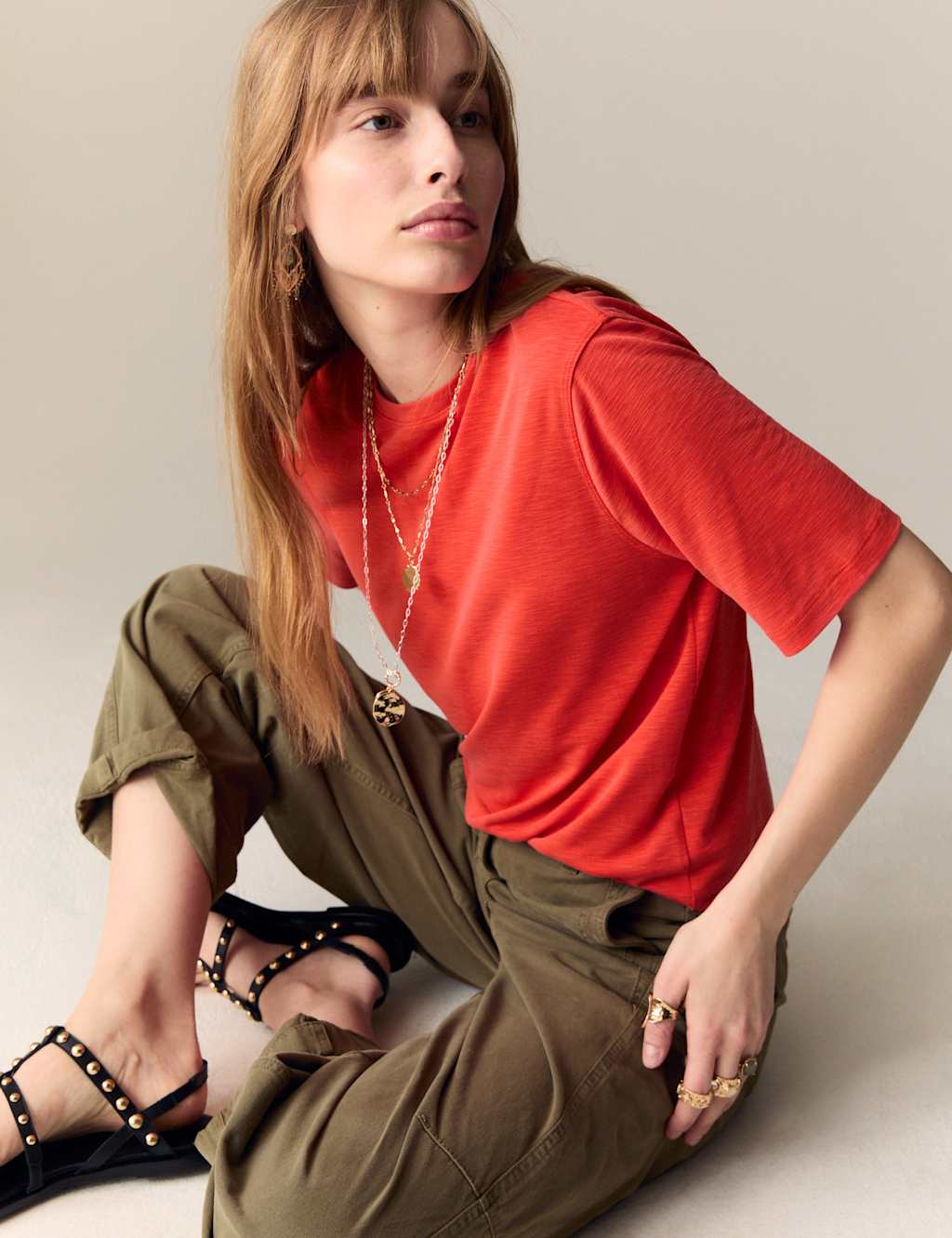 Modal Rich Oversized T-Shirt 3 of 4