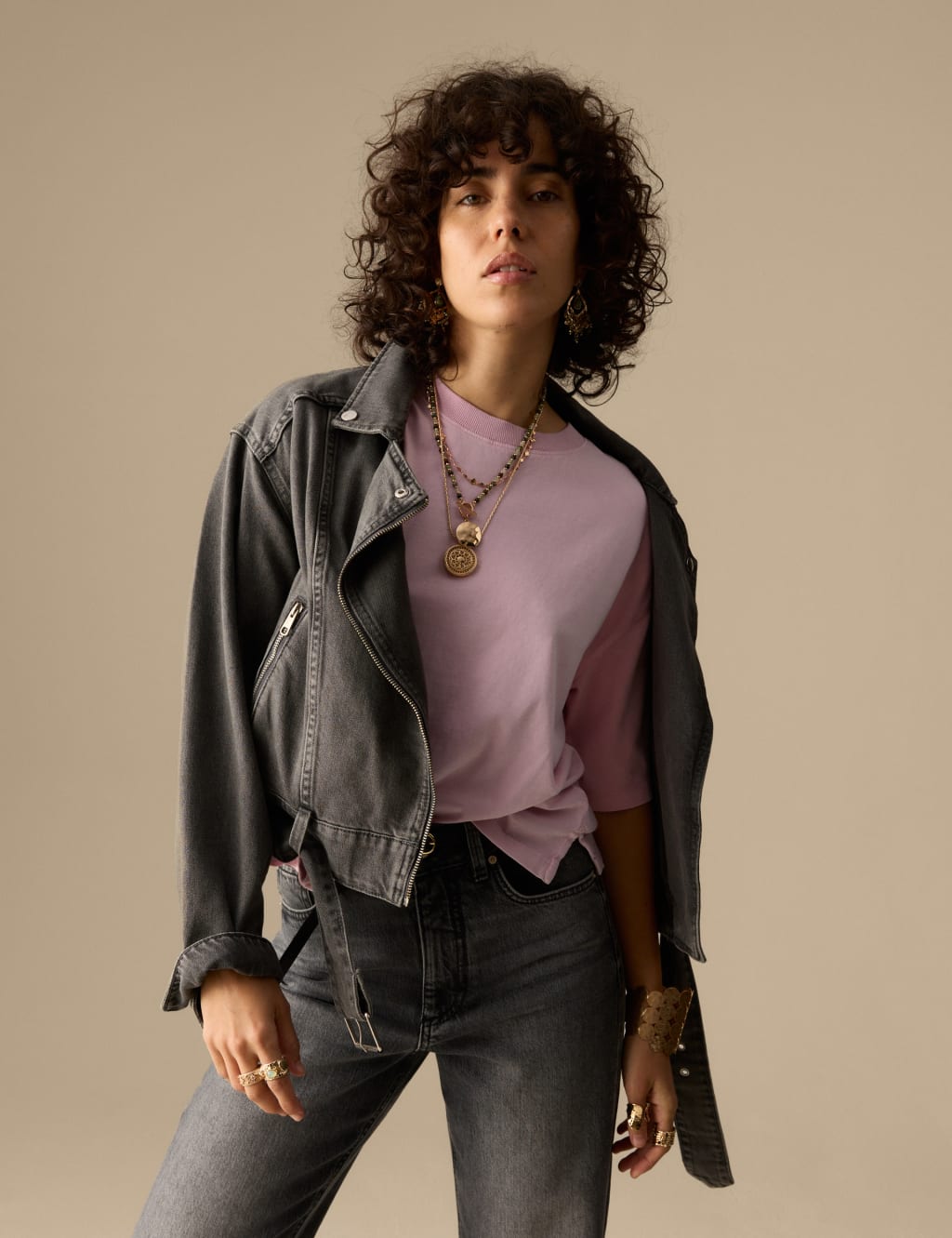 Pure Cotton Short Sleeve Boxy T-Shirt 4 of 5