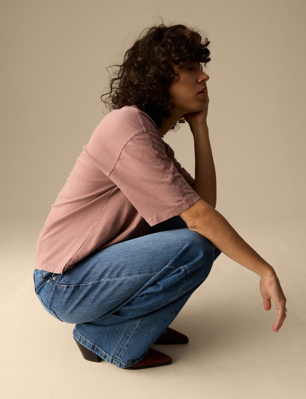 Pure Cotton Short Sleeve Boxy T-Shirt 5 of 5