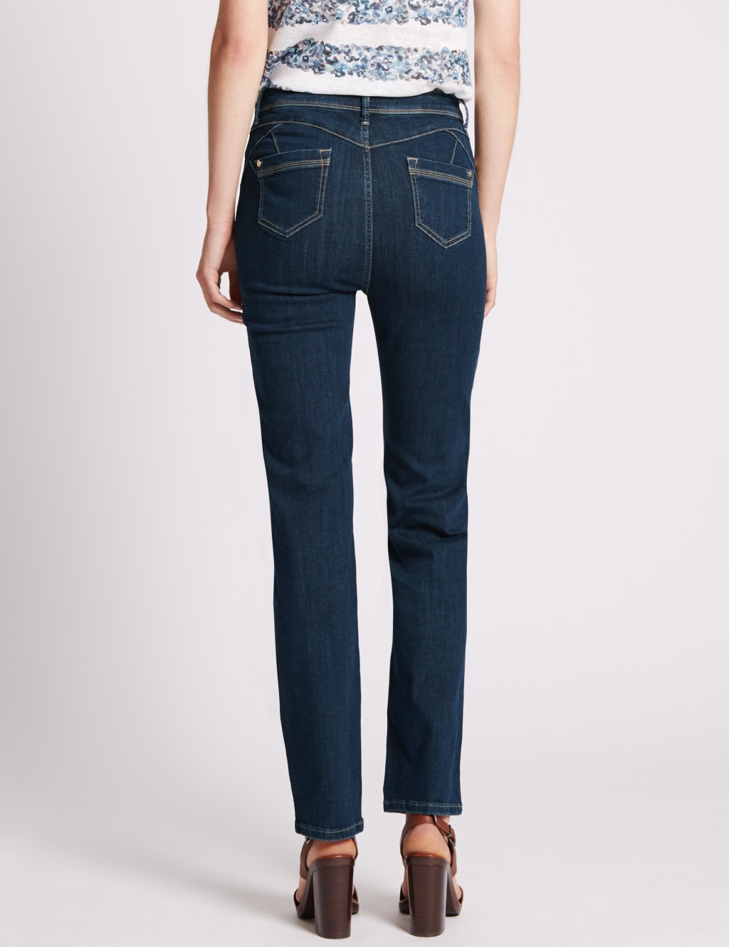 Roma Rise Straight Leg Jeans 3 of 3