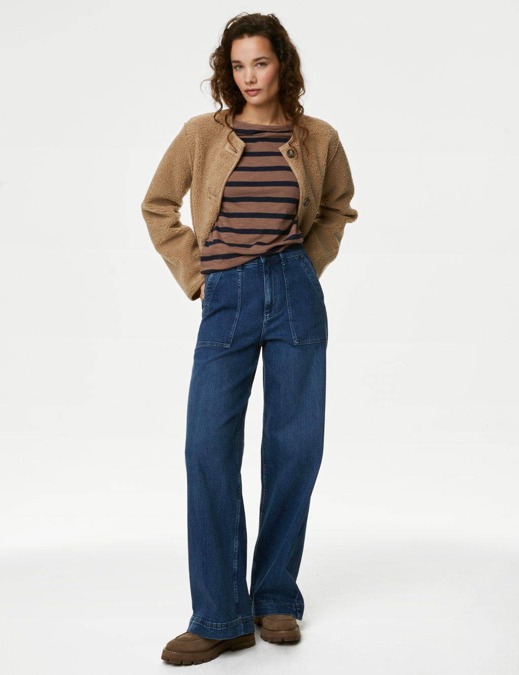 Pure Cotton Striped T-Shirt 4 of 5