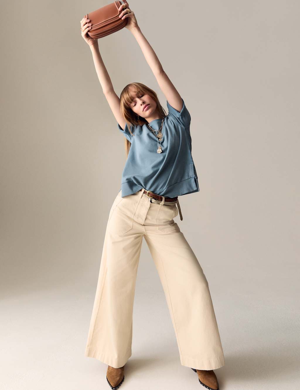 Pure Cotton Short Sleeve Sweatshirt 3 of 5