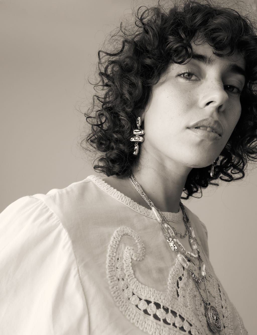 Pure Cotton Embroidered Blouse 6 of 7