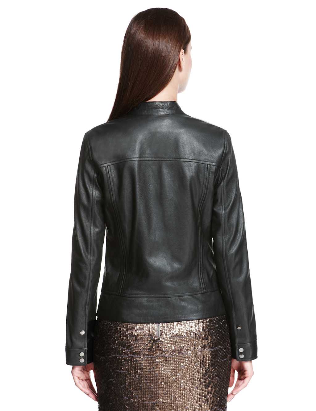 Leather Bomber Jacket 5 of 7