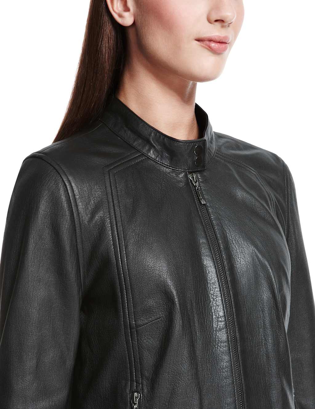 Leather Bomber Jacket 6 of 7