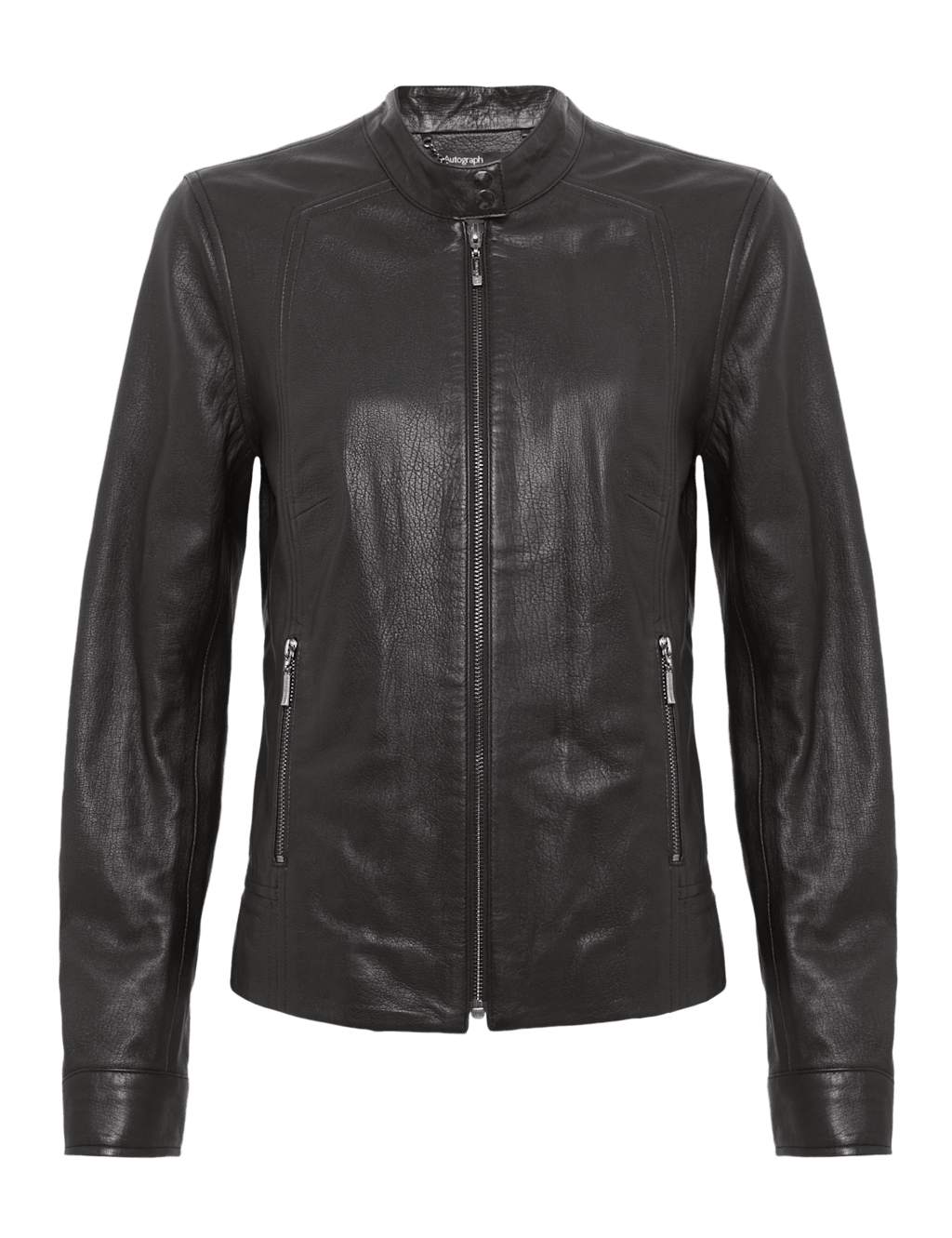 Leather Bomber Jacket 2 of 7