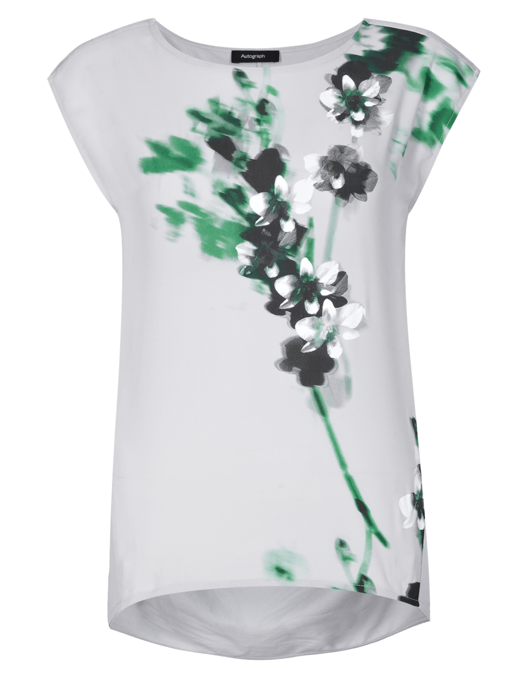 Luxury Floral T-Shirt with Modal 2 of 6