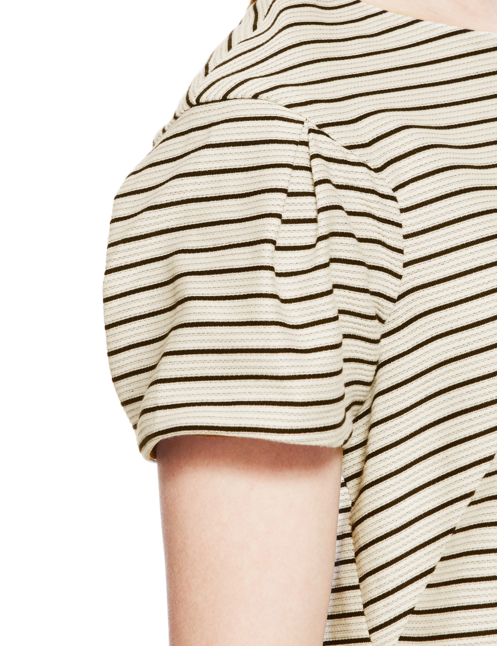 Pure Cotton Woven Striped Shift Dress 6 of 6