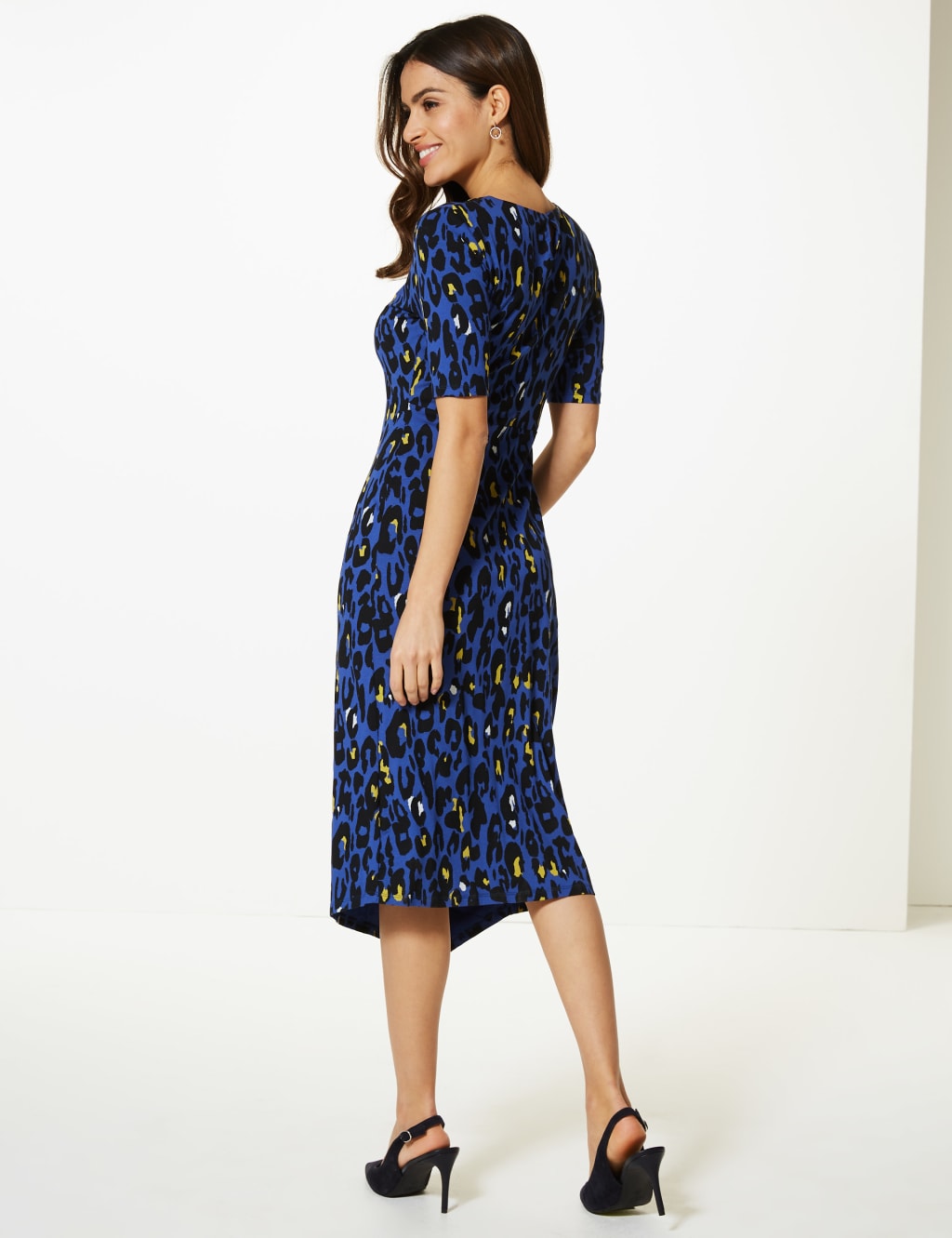 Lace Insert Pintuck Dress 4 of 4