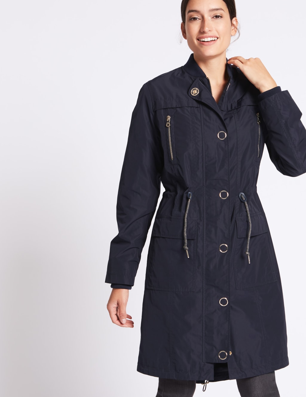 Drawstring Waist Parka with Stormwear™ 3 of 4