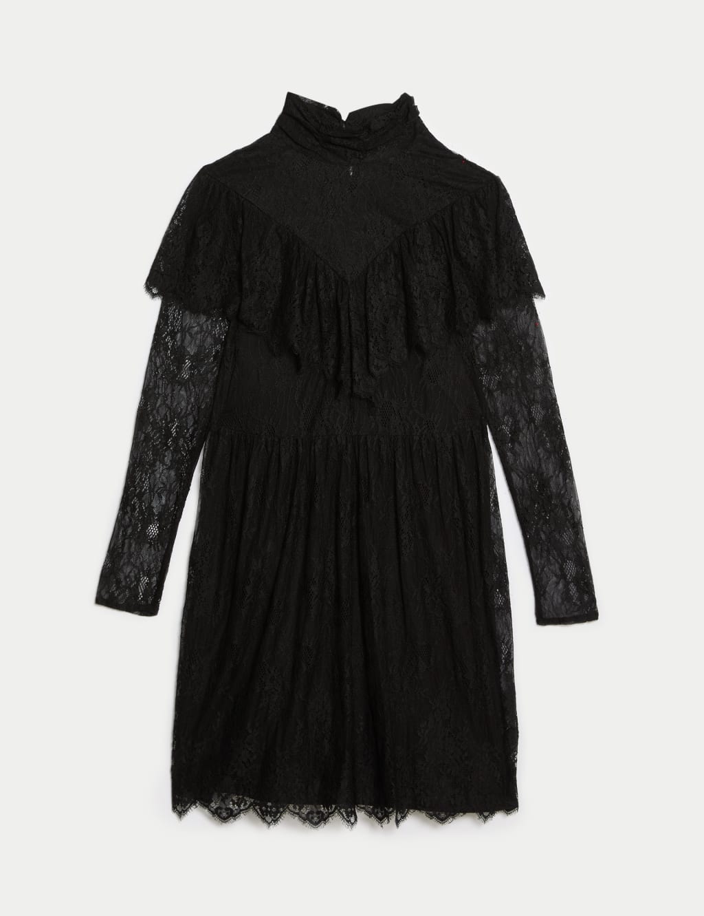 Standing waiting lace mini dress cheap