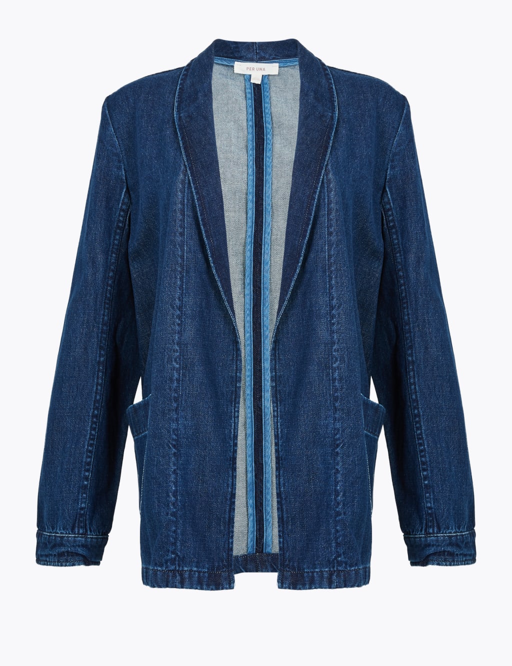 Denim Kimono Jacket Per Una M S