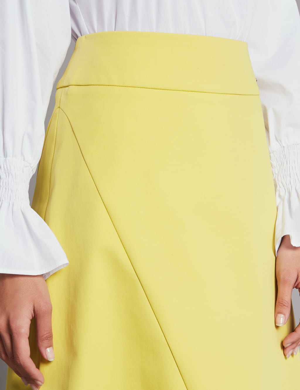Cotton Rich A-Line Midi Skirt 5 of 5