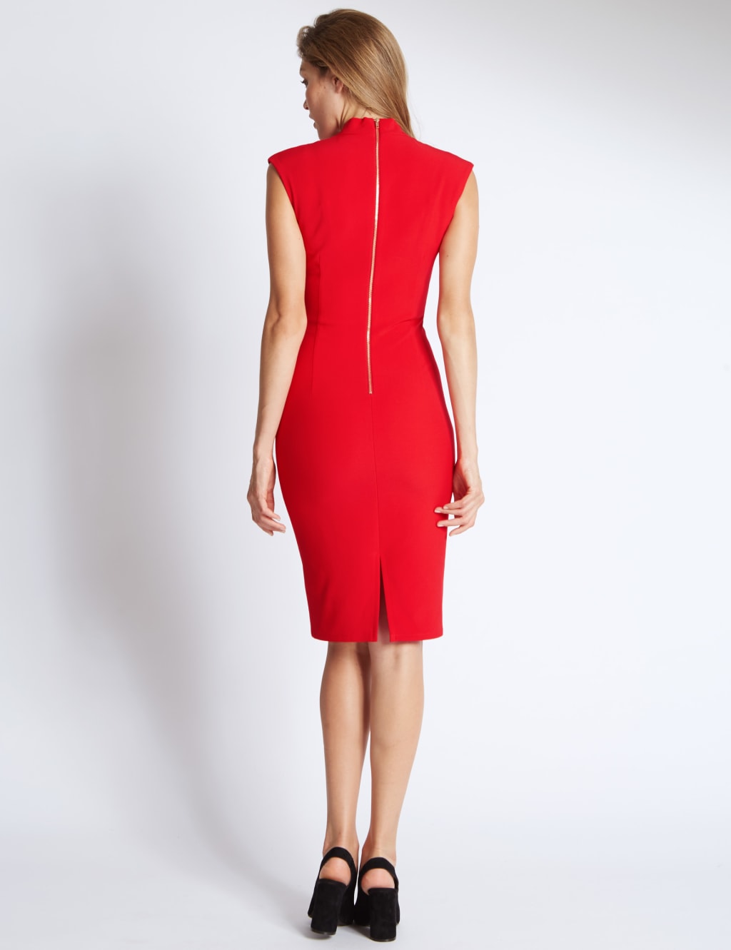 Cap Sleeve Bodycon Dress 3 of 4