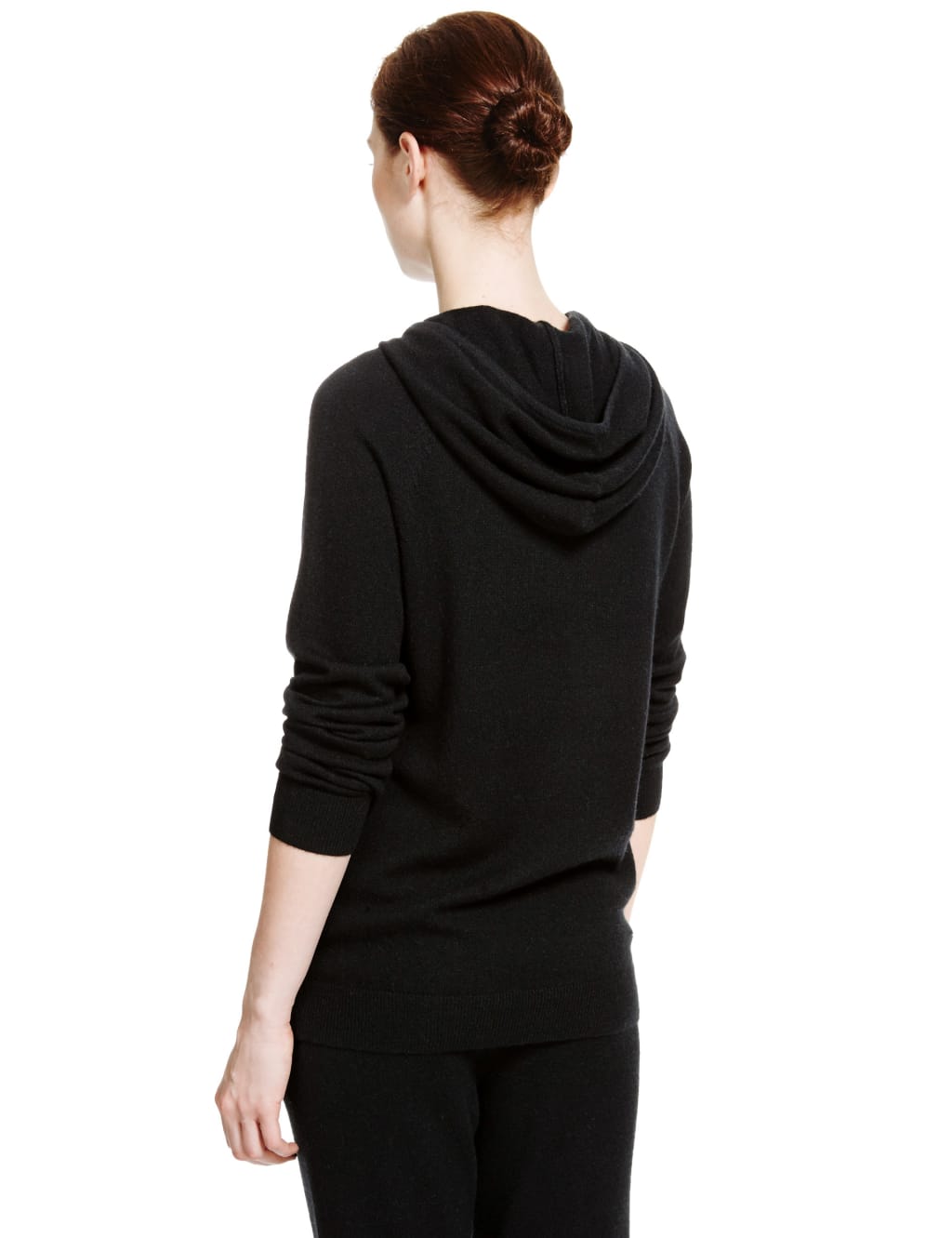 Cashmere & Silk Hooded Jumper 4 of 4