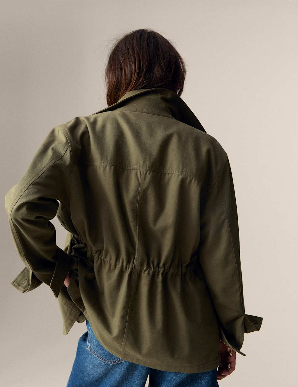 Pure Cotton Floral Utility Jacket 3 of 5