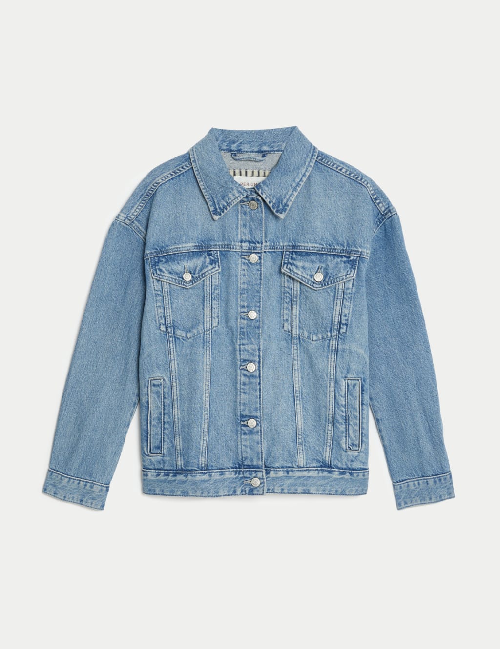 Marks and spencer oversized denim jacket shop