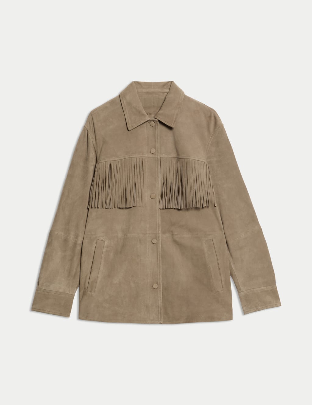 Suede Fringe Jacket 2 of 7