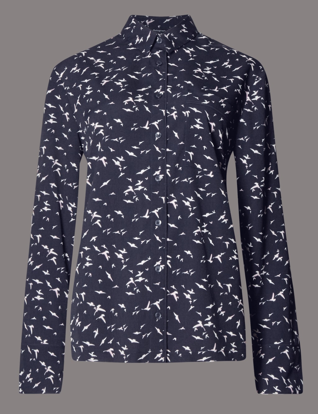 Bird Print Blouse 2 of 3