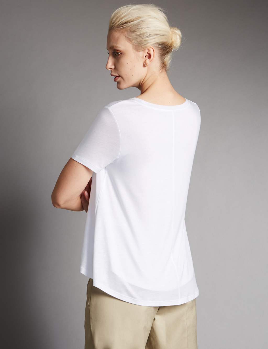 Double Layer Short Sleeve T-Shirt 3 of 3
