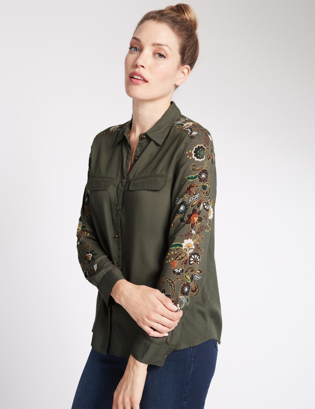 Long Sleeve Blouse 4 of 4