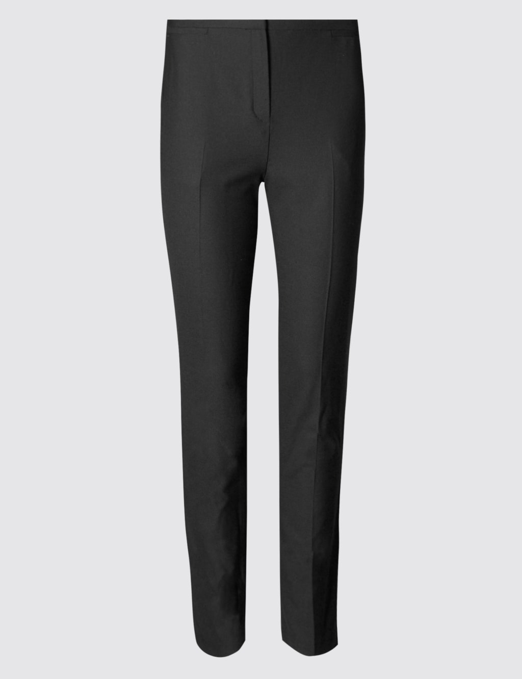 Tapered Leg Trousers with Merino Wool & Silk 2 of 4