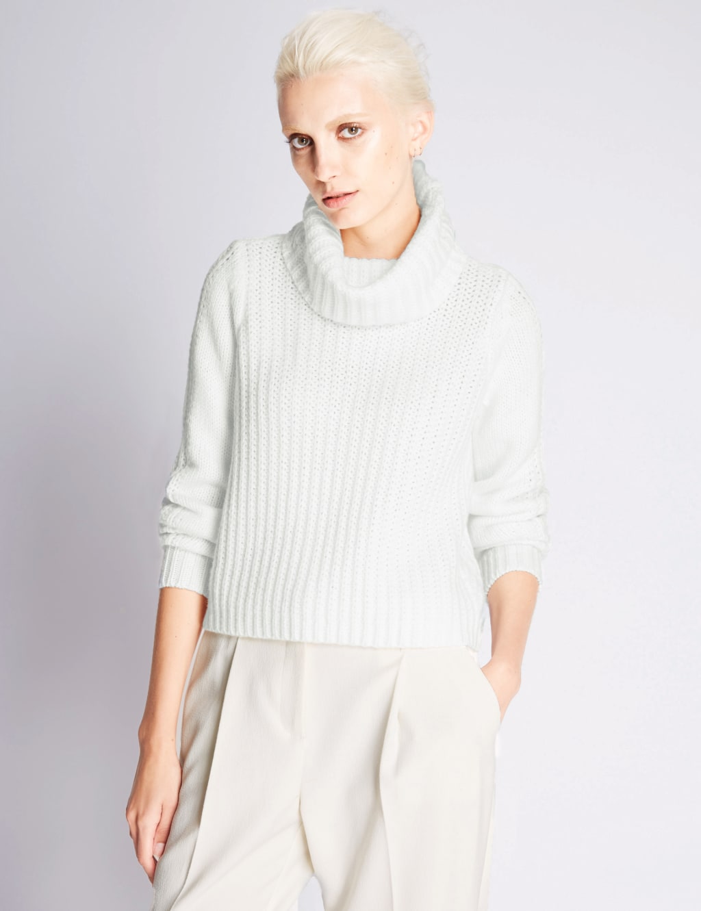 M&s cowl neck jumper hotsell