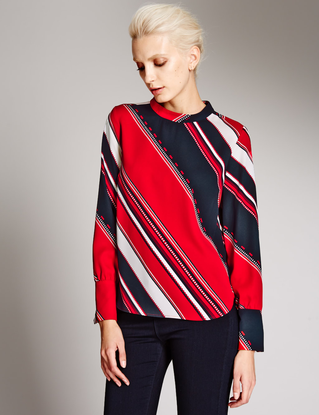 Bold Striped Blouse 1 of 3