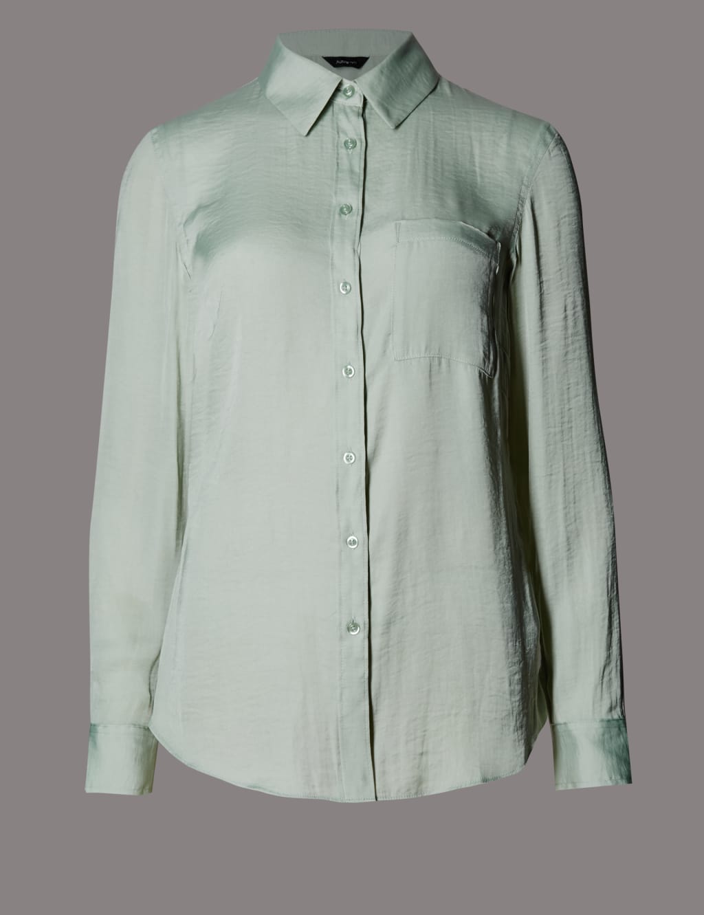 Washed Crinkle Effect Blouse 2 of 4