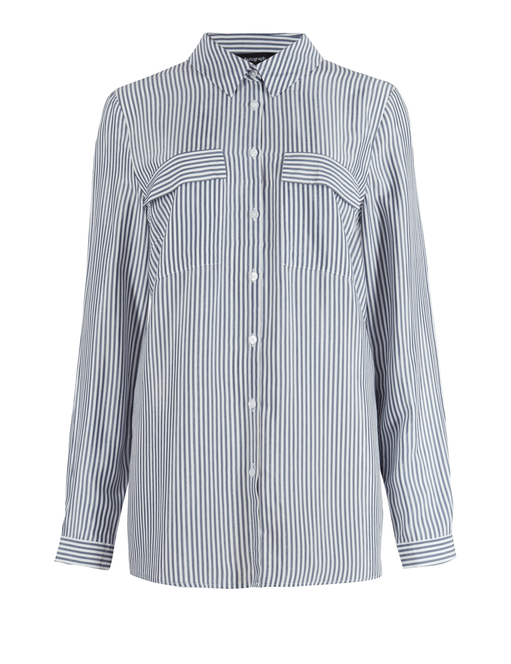 Long Sleeve Striped Blouse 2 of 4