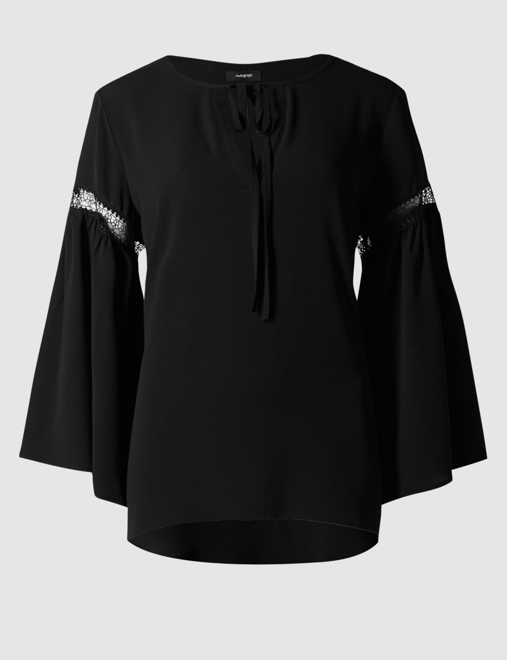 Tie Neck Boho Blouse 2 of 4
