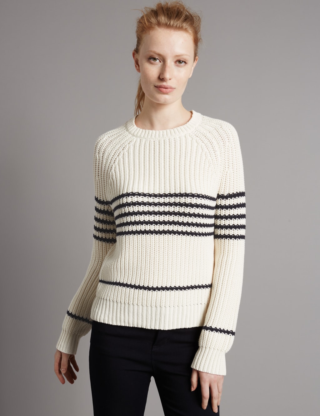 Striped Chunky Jumper 1 of 4