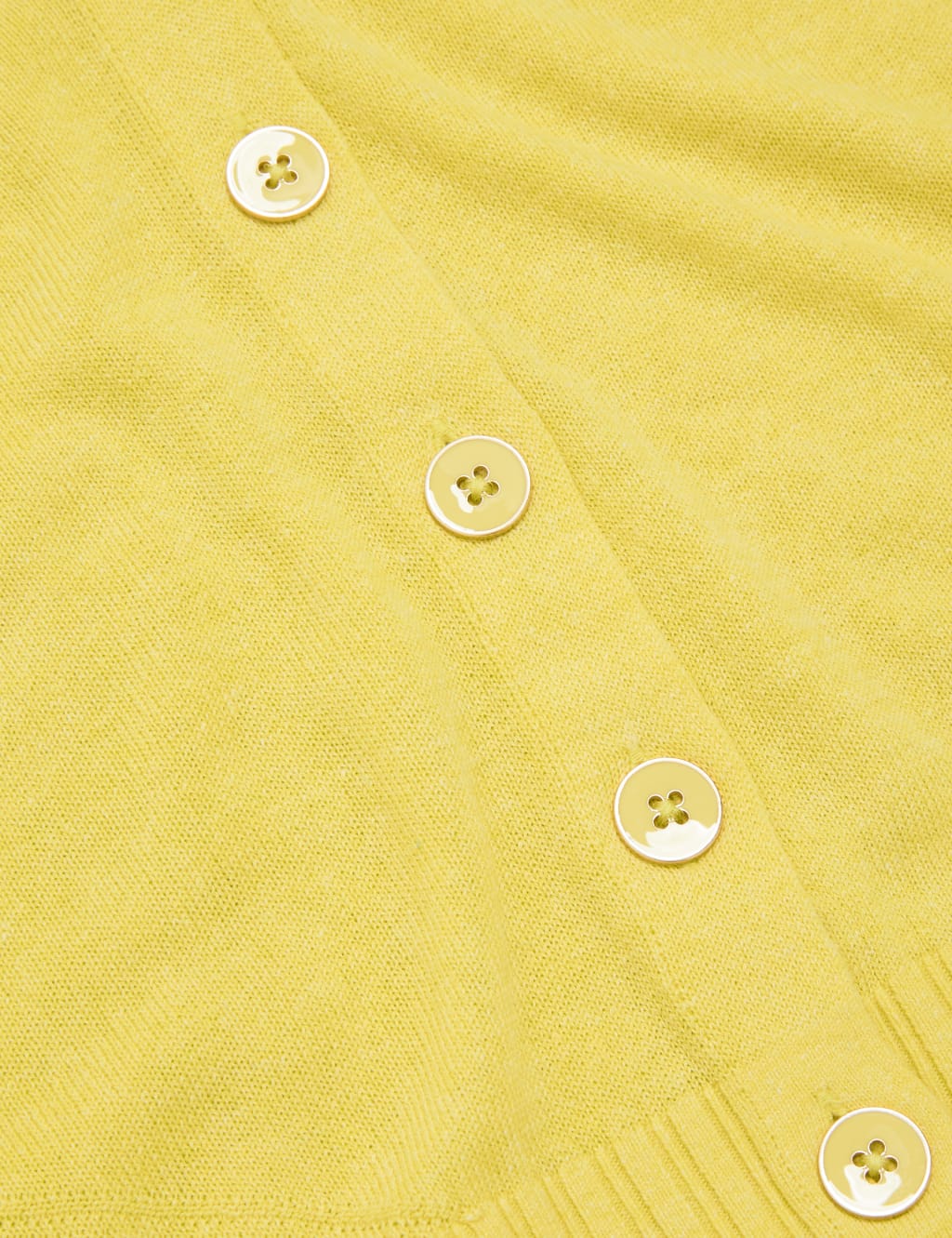 V-Neck Cropped Cardigan with Linen 5 of 5