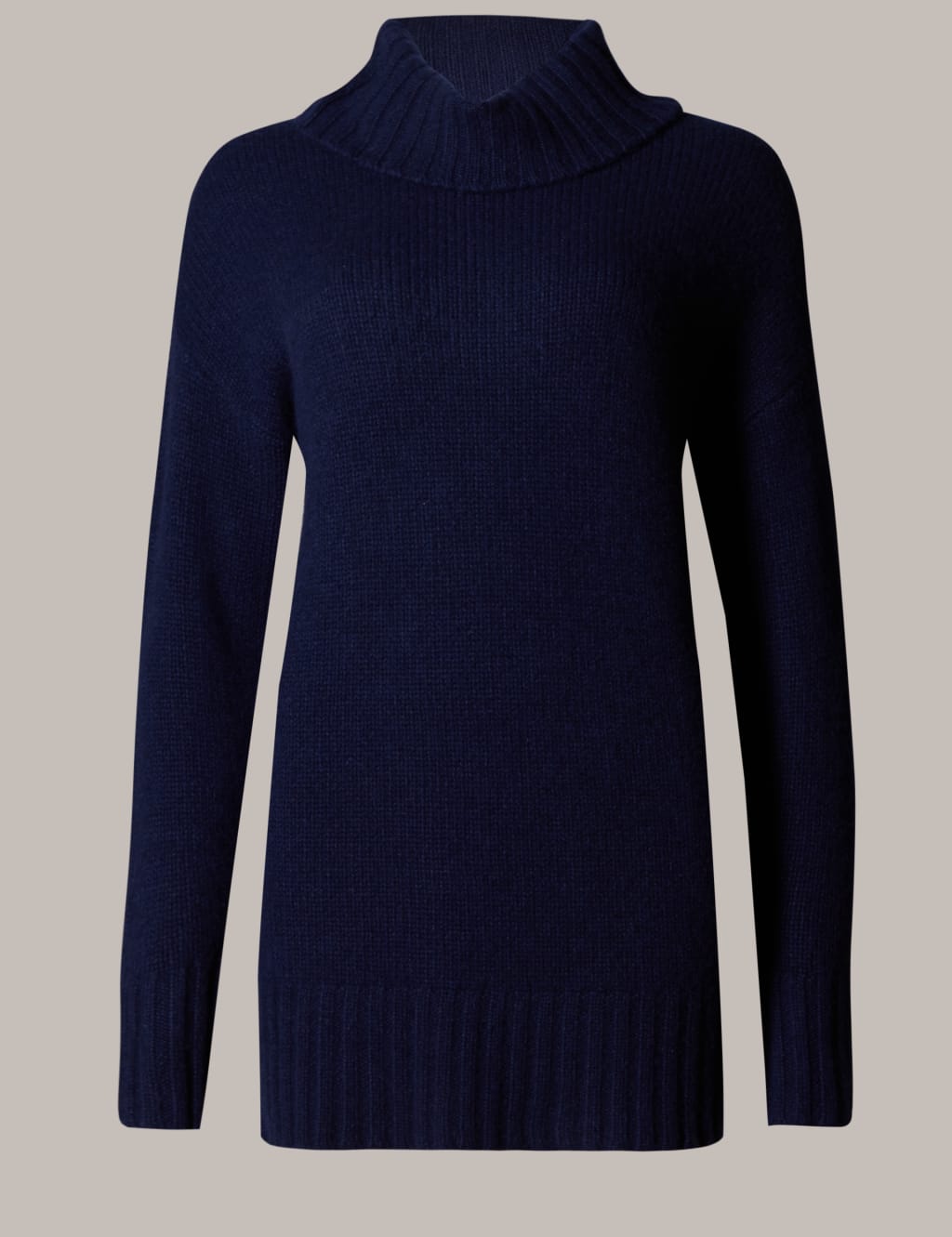 Pure Cashmere Funnel Neck Jumper 2 of 3