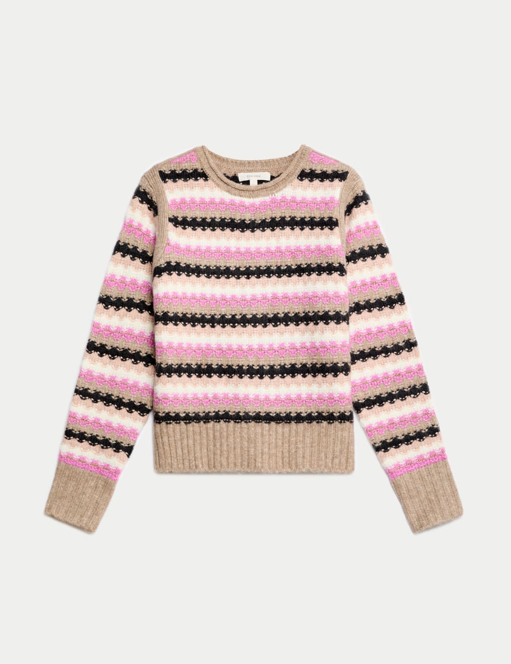 Striped sparkly jumper hotsell