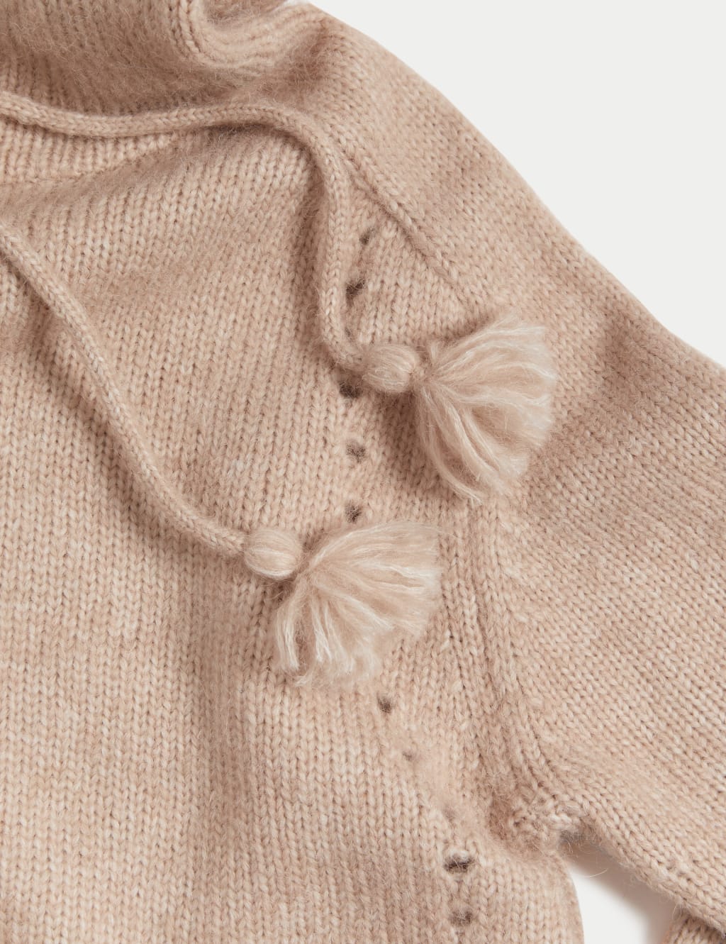 Textured Hoodie with Alpaca 5 of 5