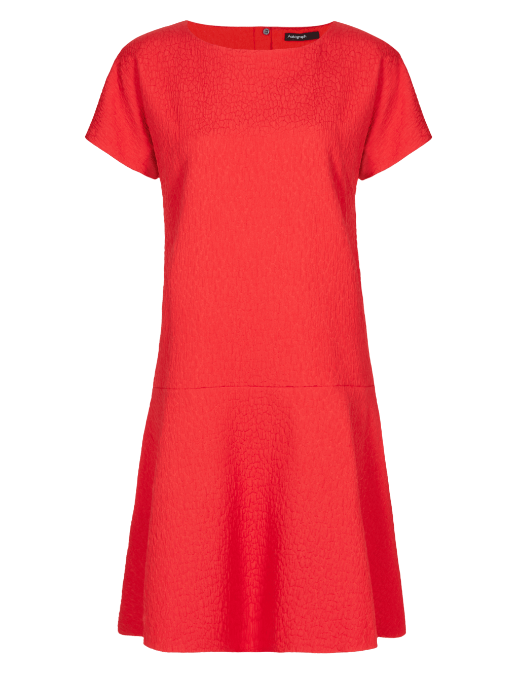 Textured Dropped Waist Dress 2 of 7