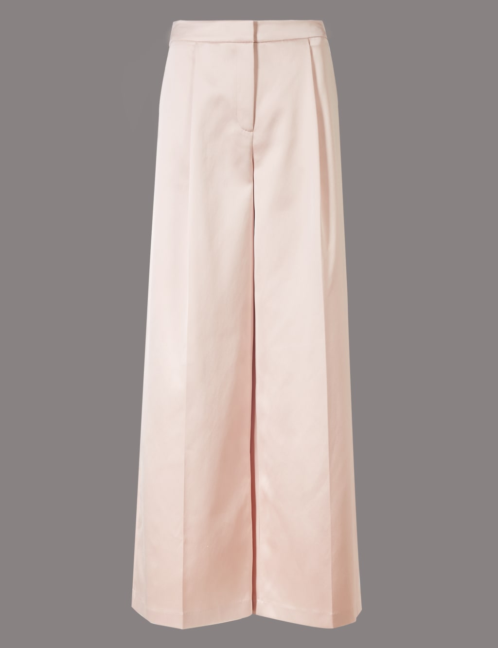 Satin Wide Leg Trousers 2 of 4