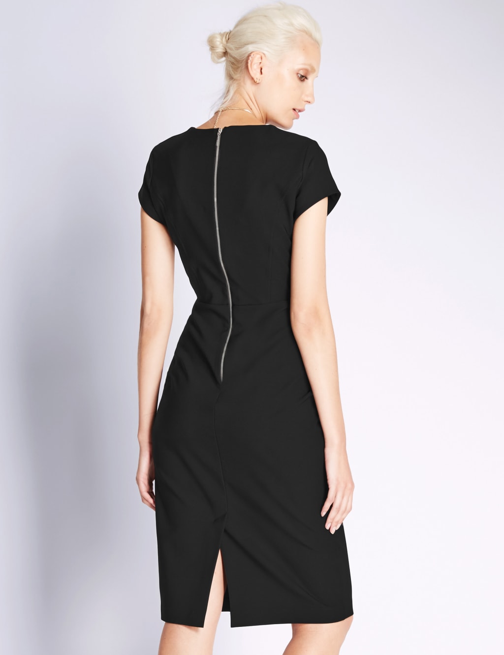 Structured Bodycon Dress 4 of 4
