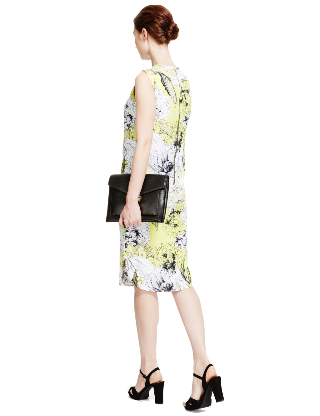 Hydrangea Print Shift Dress 4 of 4