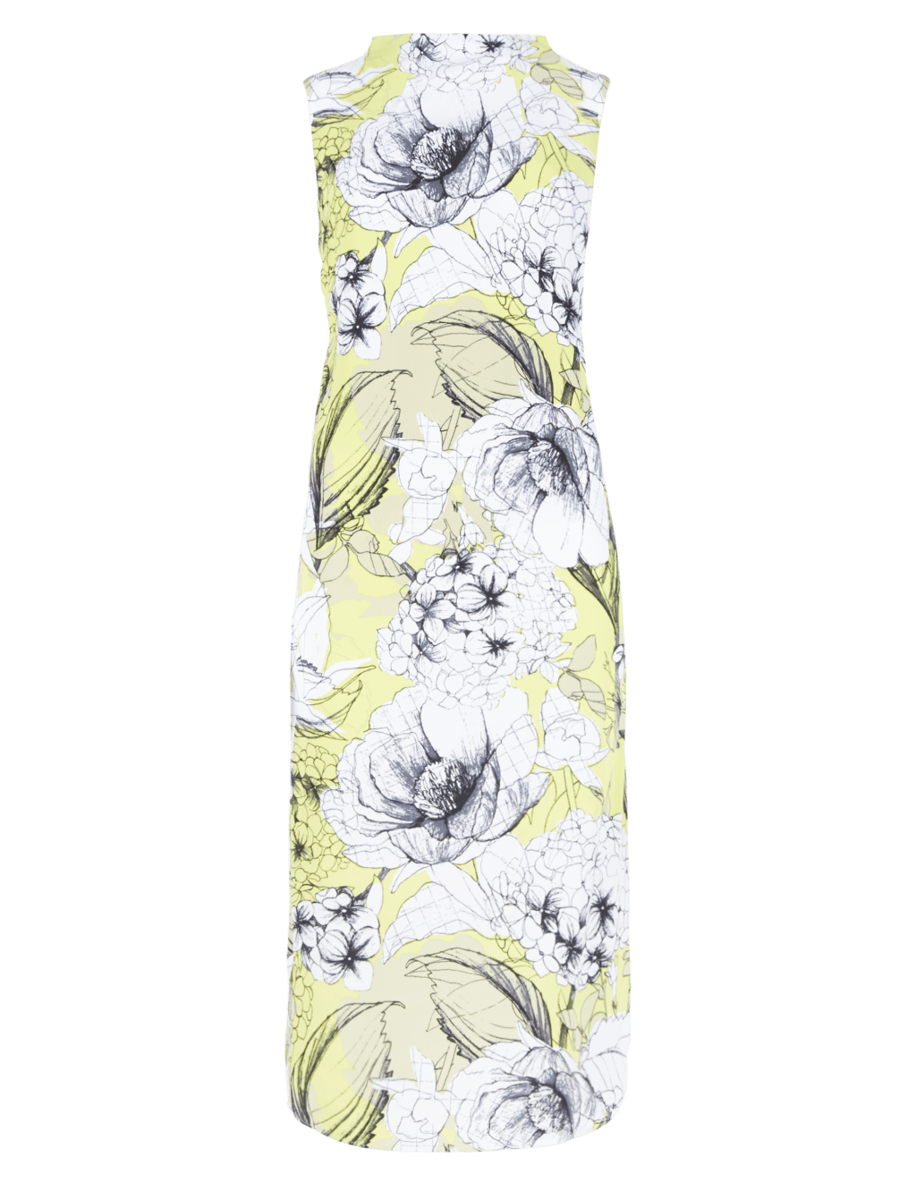 Hydrangea Print Shift Dress 2 of 4