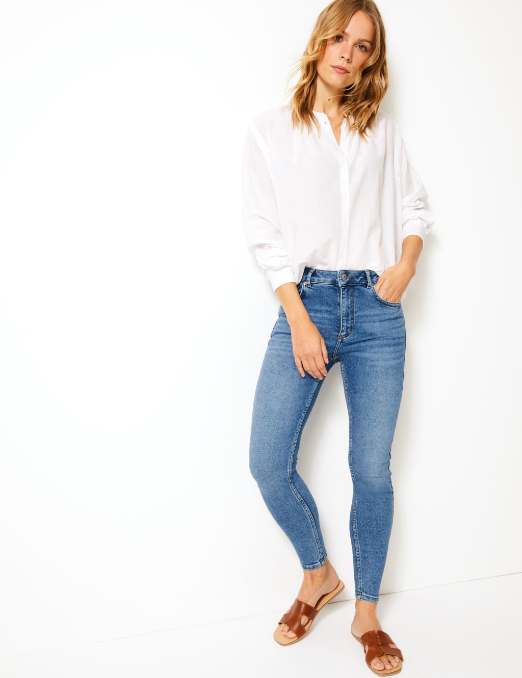 Authentic Stretch Skinny Leg Jeans 1 of 5