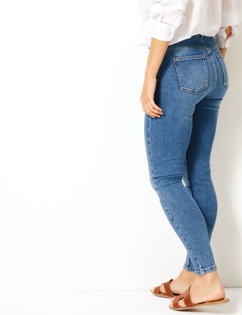 Authentic Stretch Skinny Leg Jeans 3 of 5