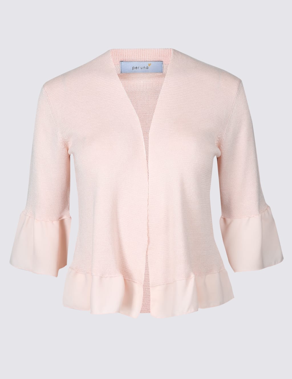 Open Front Flared Sleeve Cardigan 2 of 4