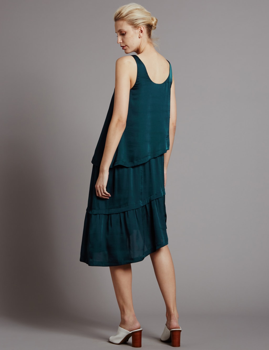 Asymmetric Layered Shift Dress 3 of 3