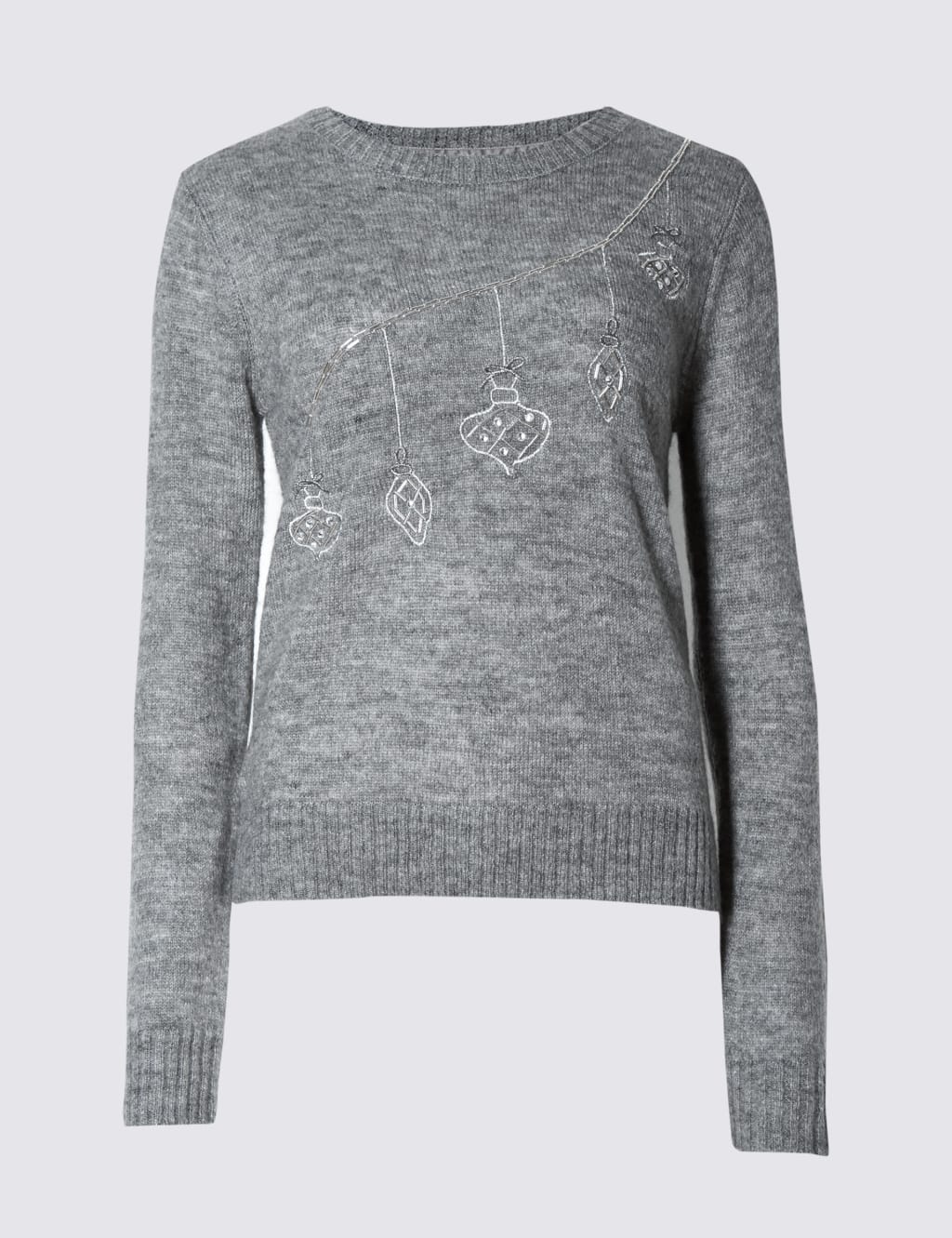 Bauble Beaded Crew Neck Jumper 2 of 4