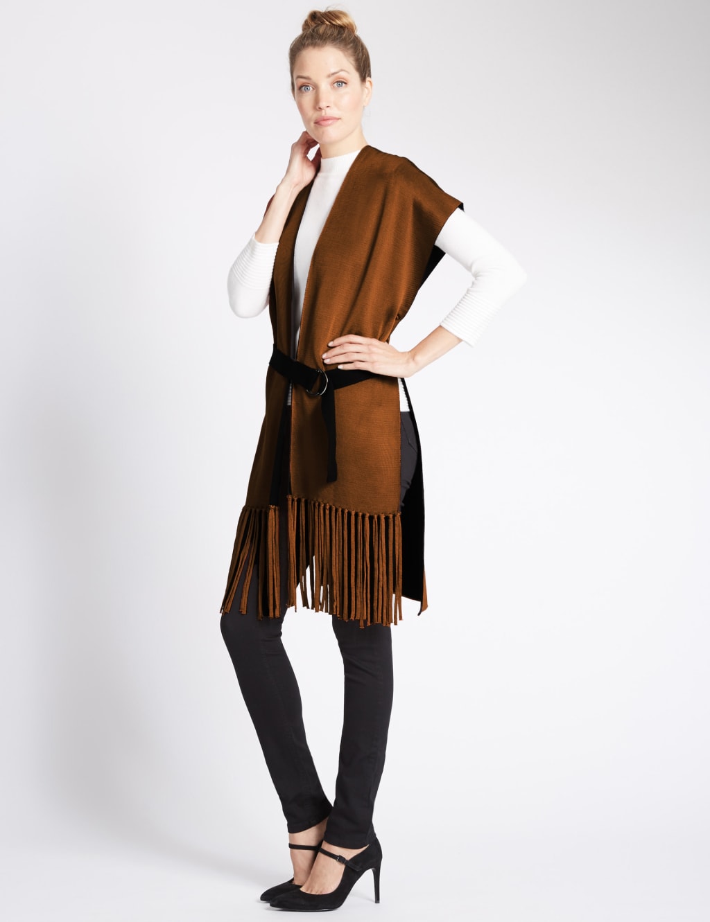 M&s sleeveless cardigan cheap