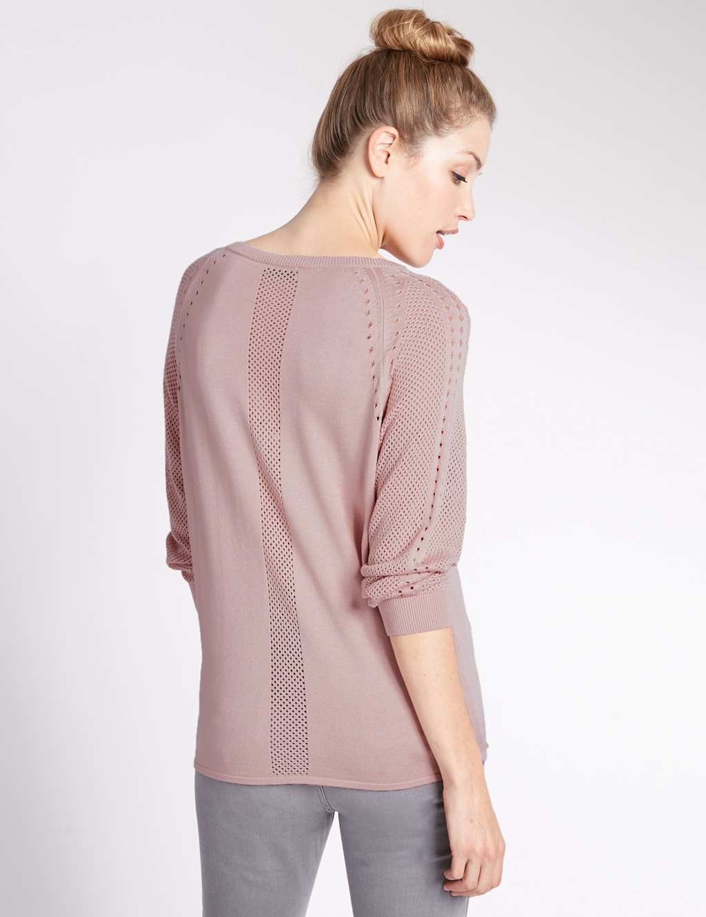 Tie Front Round Neck Jumper 3 of 4