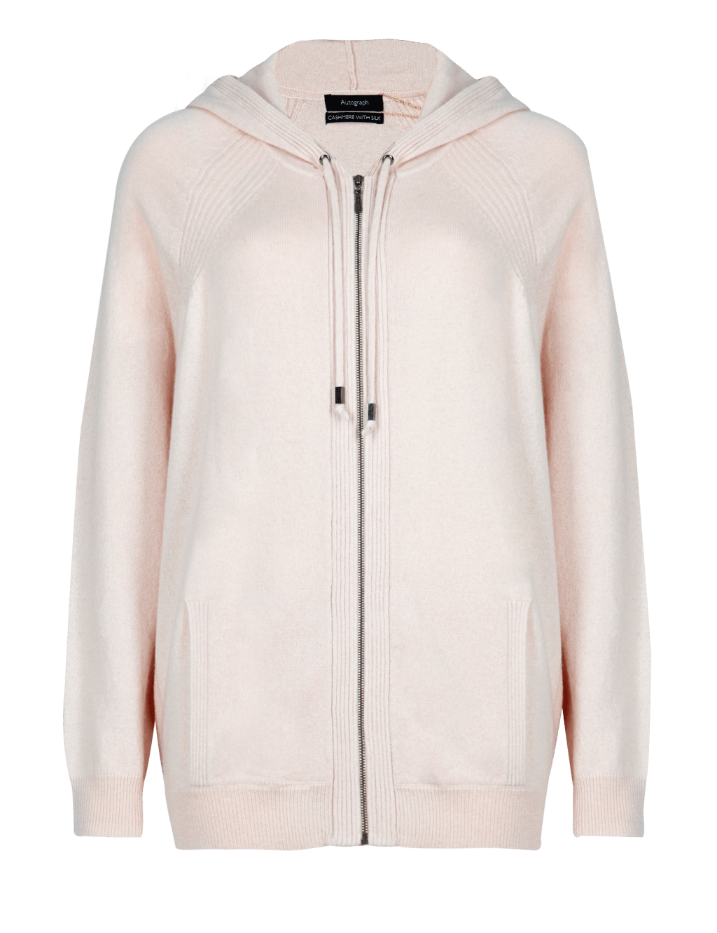 Cashmere Hooded Cardigan with Silk 2 of 4